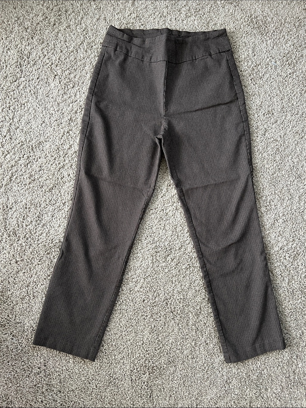 Tribal Brown Textured Women's Trousers - Picture 1 of 3